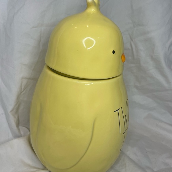 Rae Dunn Tweet Heart Tweet Jar Spring / Easter Canister Set